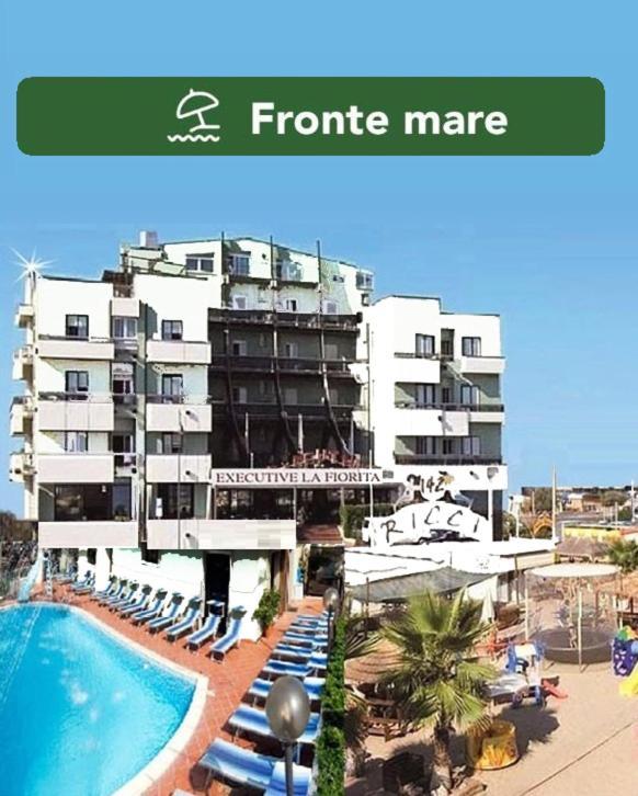 Hotel Executive La Fiorita Римини Экстерьер фото